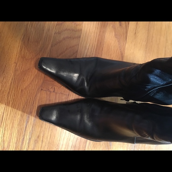 Black leather upper - Picture 5 of 6